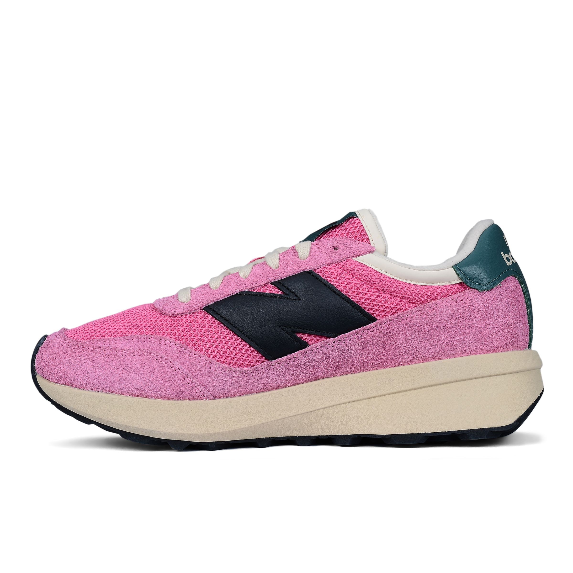 Baskets basses '370' new balance en rose : devant