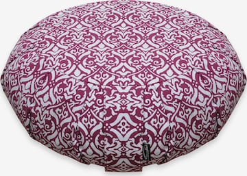 Yogishop Pillow in Pink: front