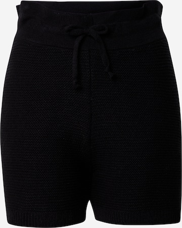 Regular Pantaloni sport de la Onzie pe negru: față