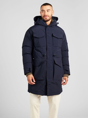 TOMMY HILFIGER Winterparka 'Rockie' in Blauw: voorkant