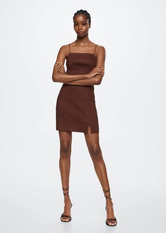 Robe MANGO en marron