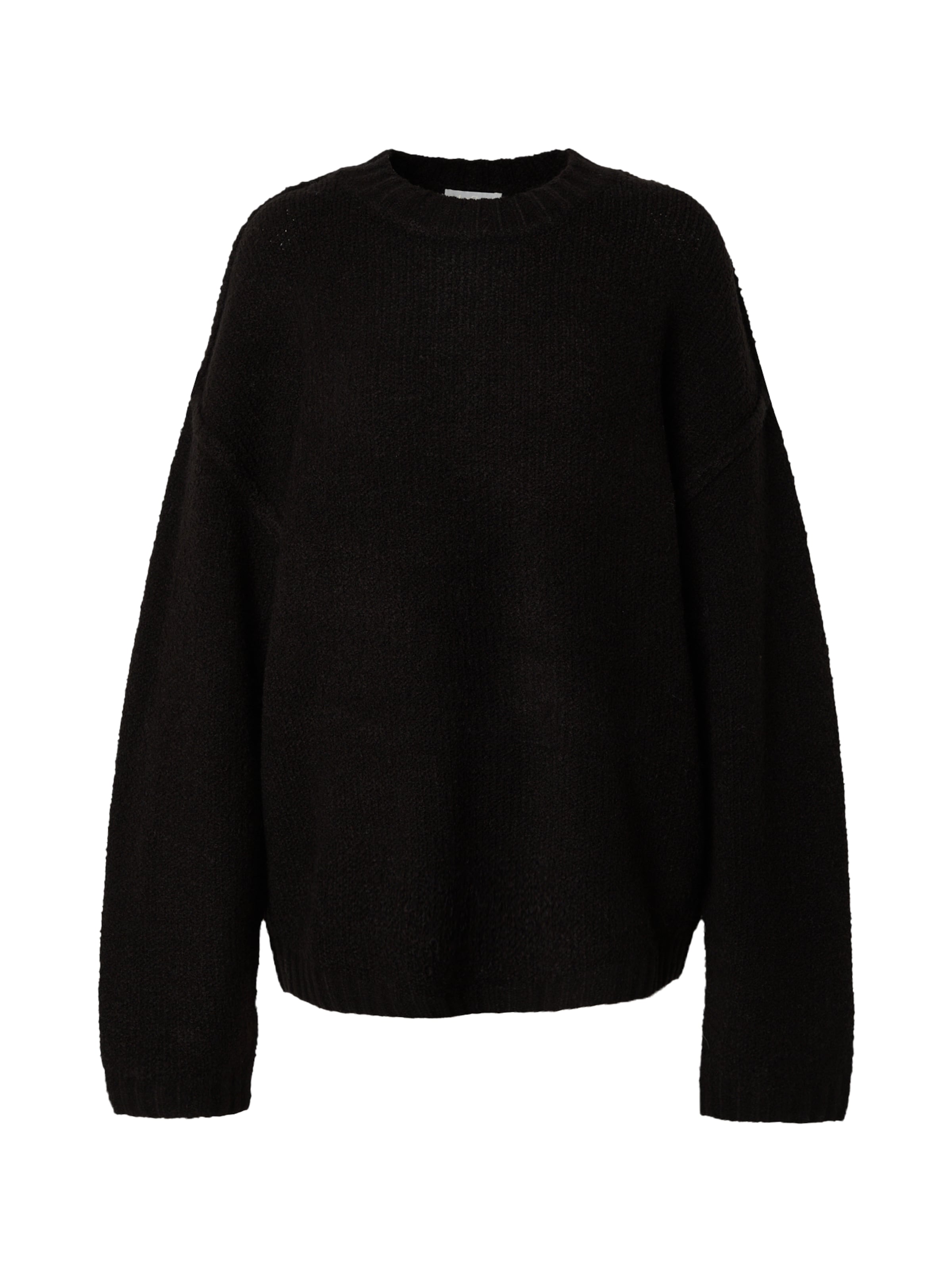 LeGer by Lena Gercke Πουλόβερ 'Elsa' σε μαύρο: μπροστά