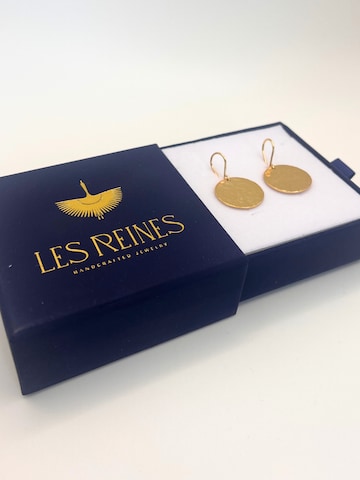 Les Reines - Pendientes 'The Sol' en oro