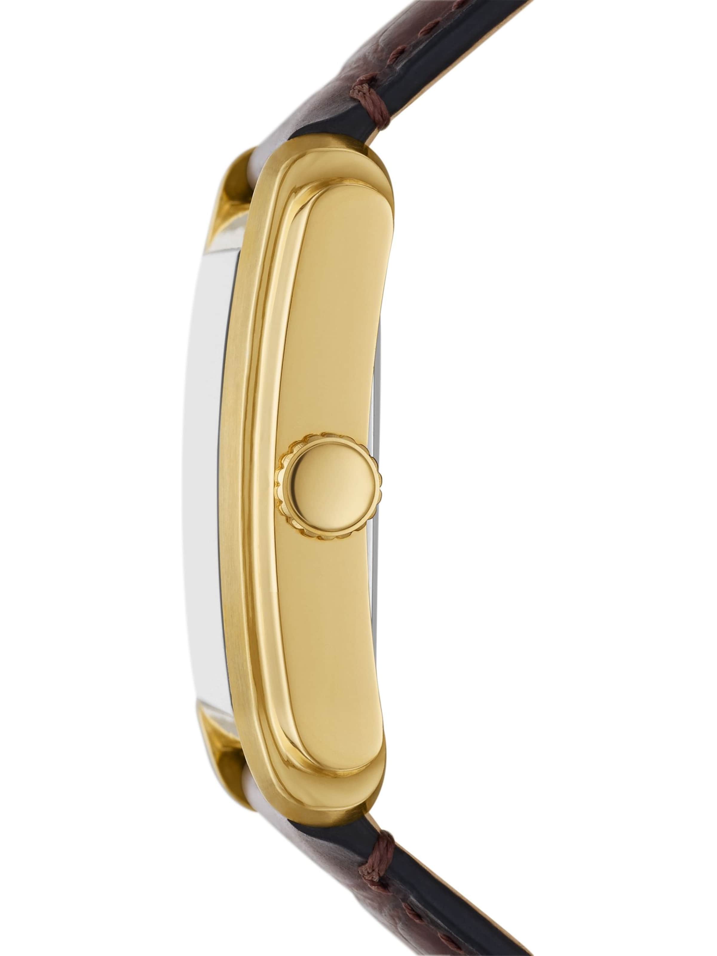 FOSSIL Аналогов часовник 'CARRAWAY' в кафяво