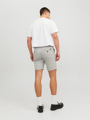 JACK & JONES Slimfit Shorts 'Connor' in Grau