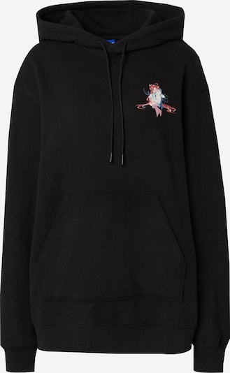 HUGO Sweater majica 'Dejandra' u mornarsko plava / svijetloplava / ružičasta / crna, Pregled proizvoda