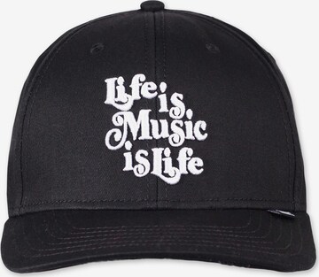 DJINNS Cap 'Music is Life' in Black