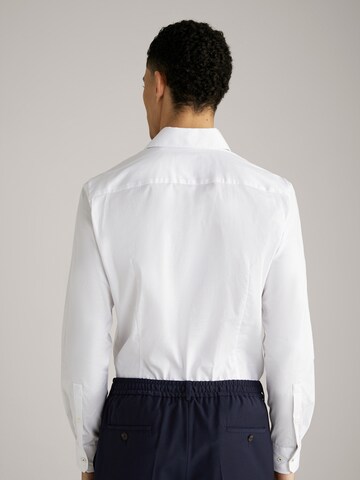 JOOP! Slim Fit Businesshemd 'Pai' in Weiß