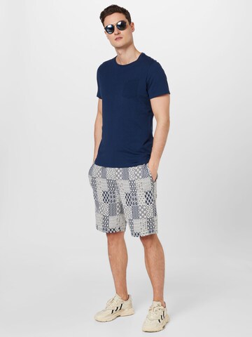 Casual Friday Regular Shorts 'Phelix' in Blau