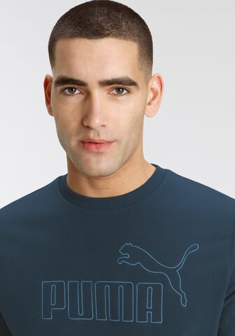 PUMA Athletic Sweatshirt in Blue