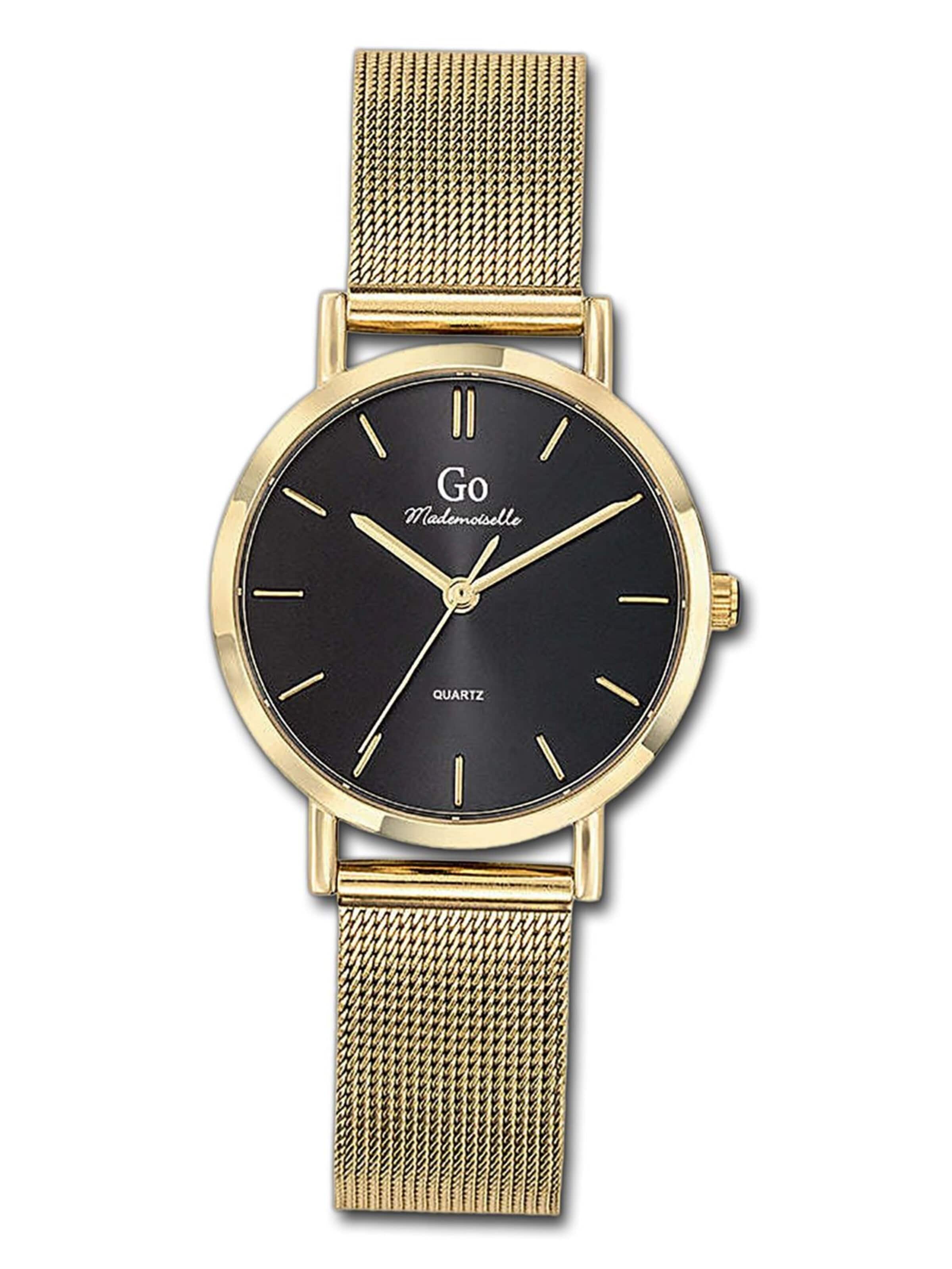 Montre à affichage analogique GO GirlOnly en or : devant
