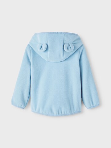 NAME IT Fleece jas 'MUNIT' in Blauw