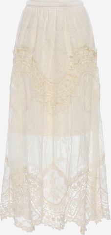 IZIA - Falda en beige: frente