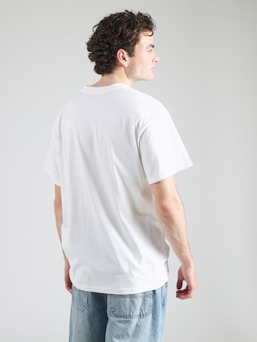 balts Carhartt WIP T-Krekls 'Spiral'