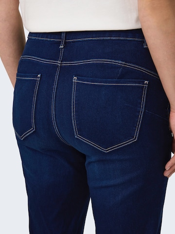 ONLY Carmakoma - Acampanado Vaquero 'CARAugusta' en azul