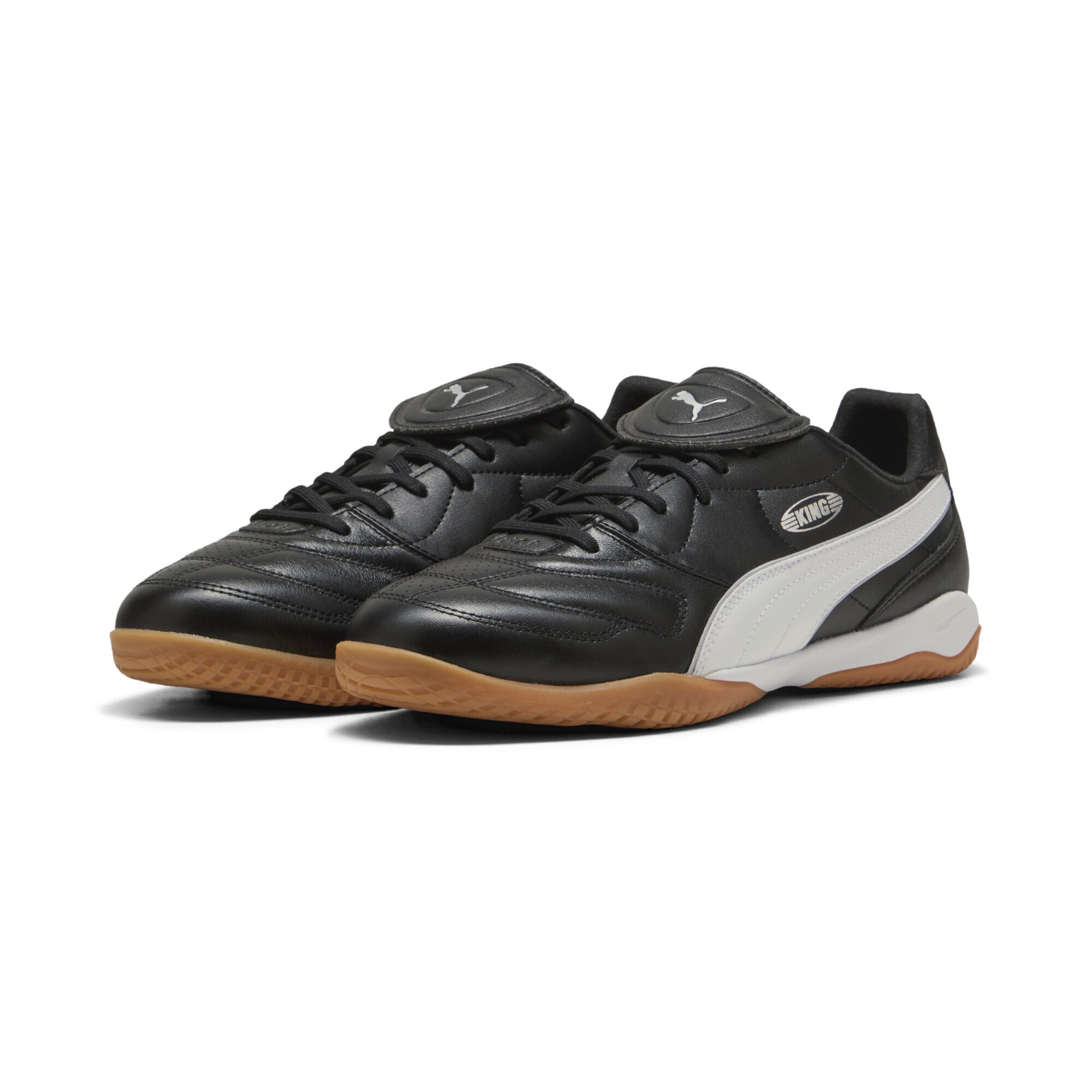 Chaussure de foot 'King Liga' PUMA en noir