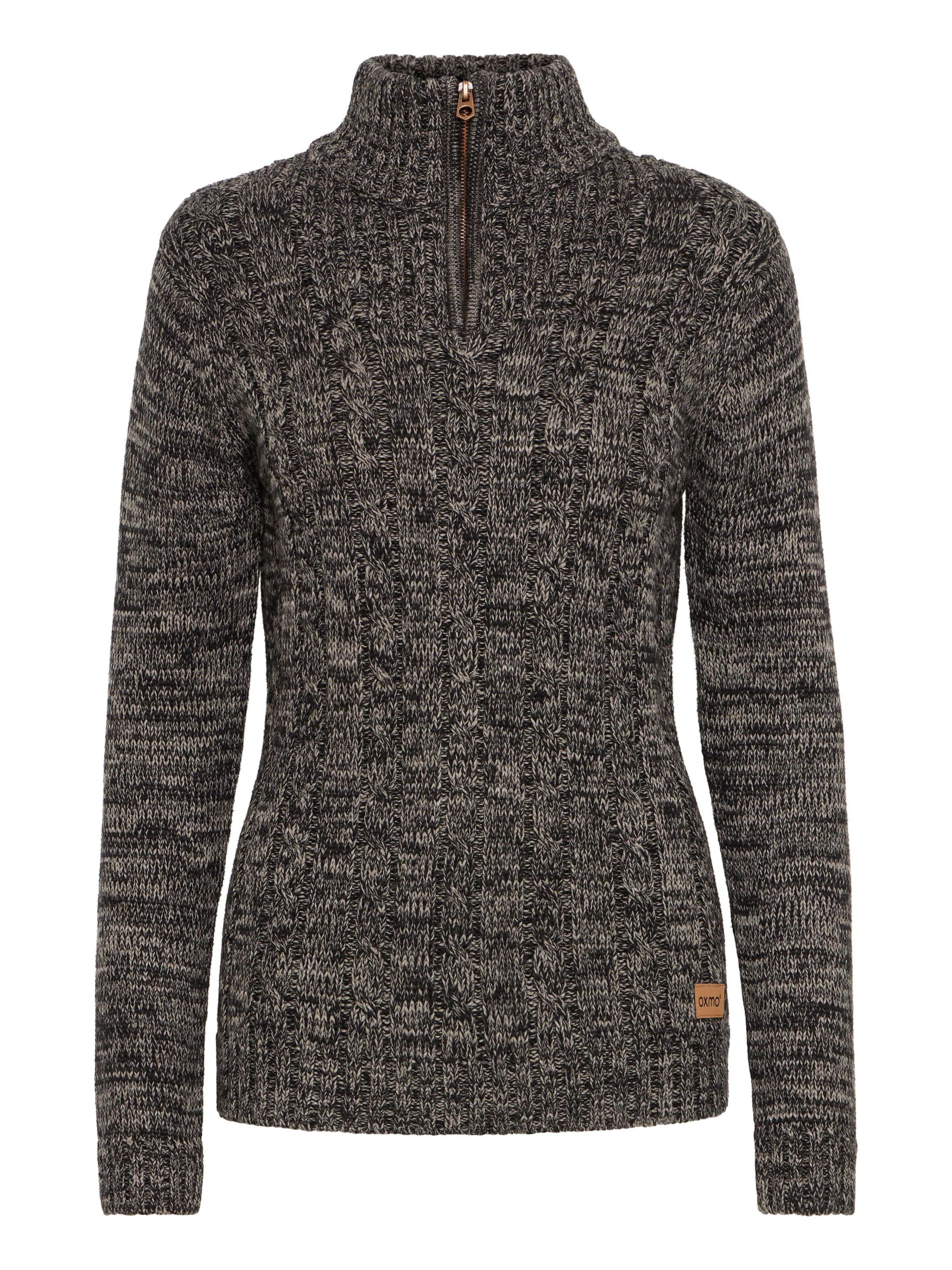 Oxmo Sweater 'Phepe' in Black: front