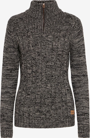 Oxmo Pullover 'Phepe' in Schwarz: Vorderseite