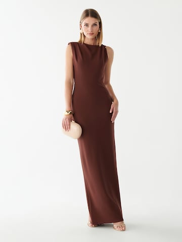 Robe de soirée 'LEXIE ' BWLDR en marron