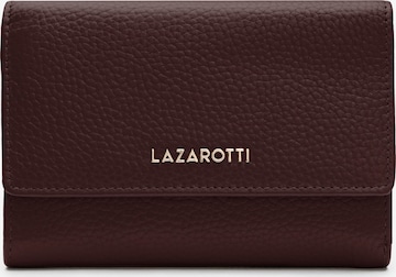 Lazarotti Wallet 'Bologna' in Red: front