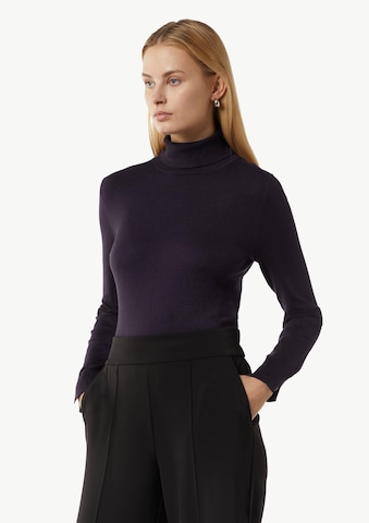 Pull-over COMMA en violet : devant