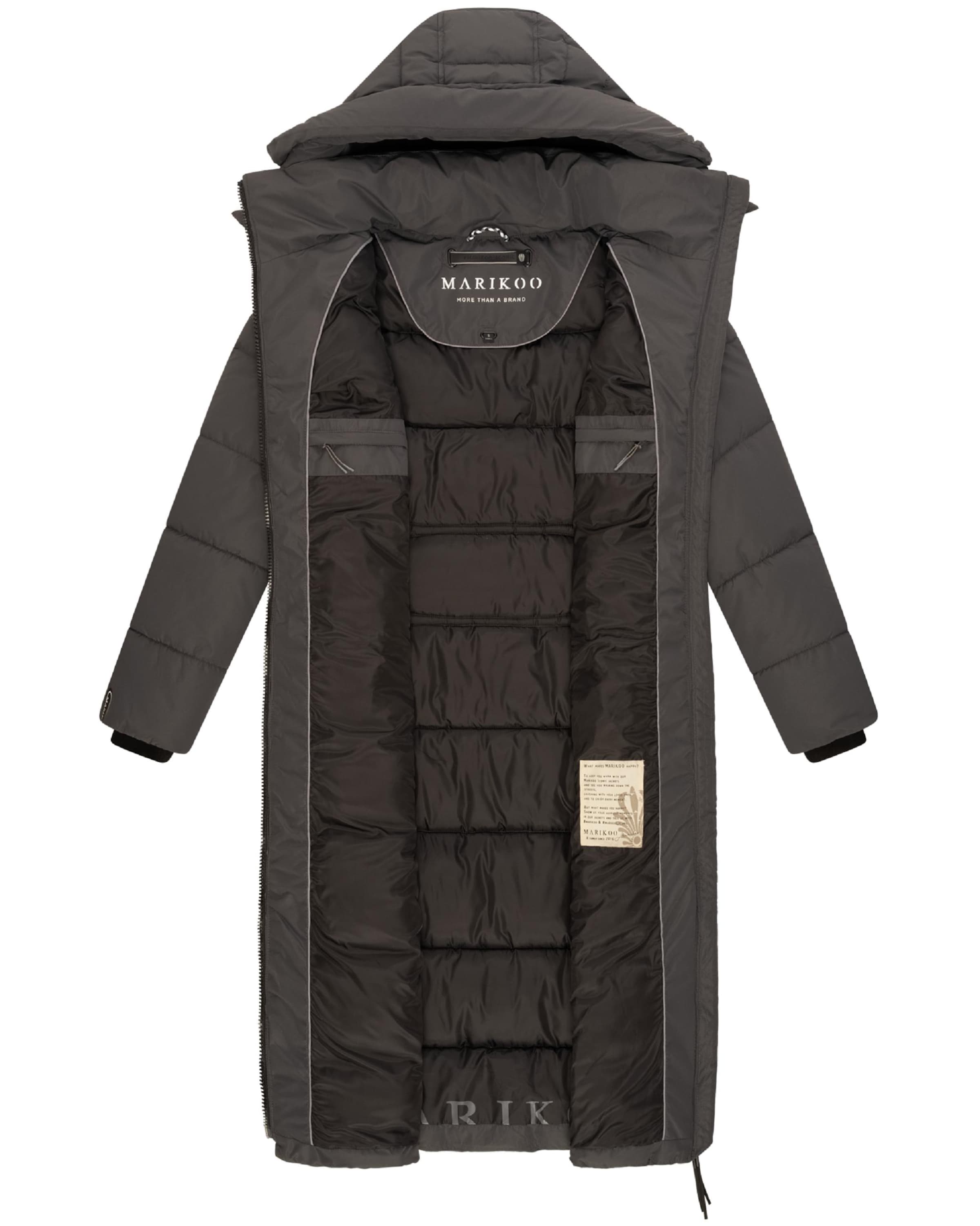 Cappotto invernale 'Nadeshikoo XVI' di MARIKOO in grigio