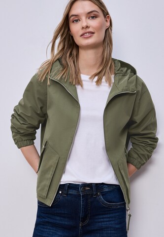 STREET ONE Between-Season Jacket in Green: front