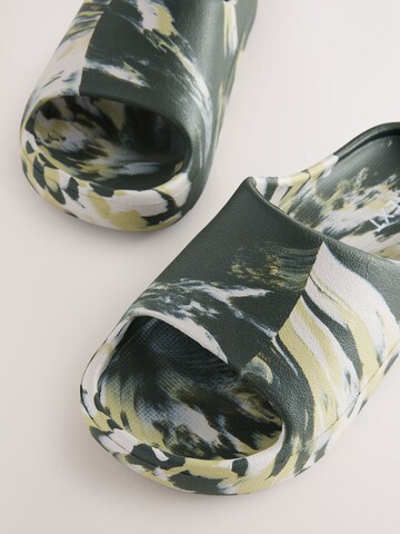 Next Beach & Pool Shoes in Green