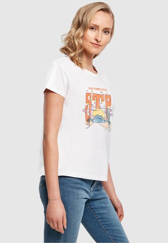 Merchcode T-Shirt 'Stone Temple Pilots - Desert Highway' in Weiß