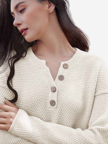 Imily Bela Pulover | bela barva