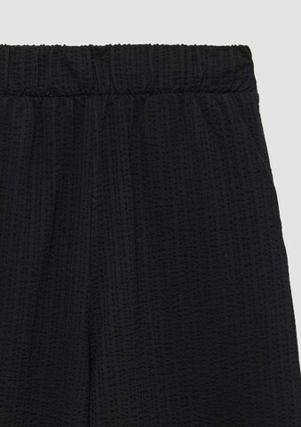 Wide Leg Pantalon s.Oliver en noir