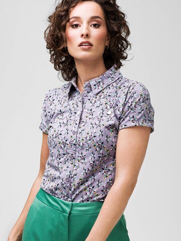 Camicia da donna 'Days Of My Life' di 4funkyflavours in lilla: frontale