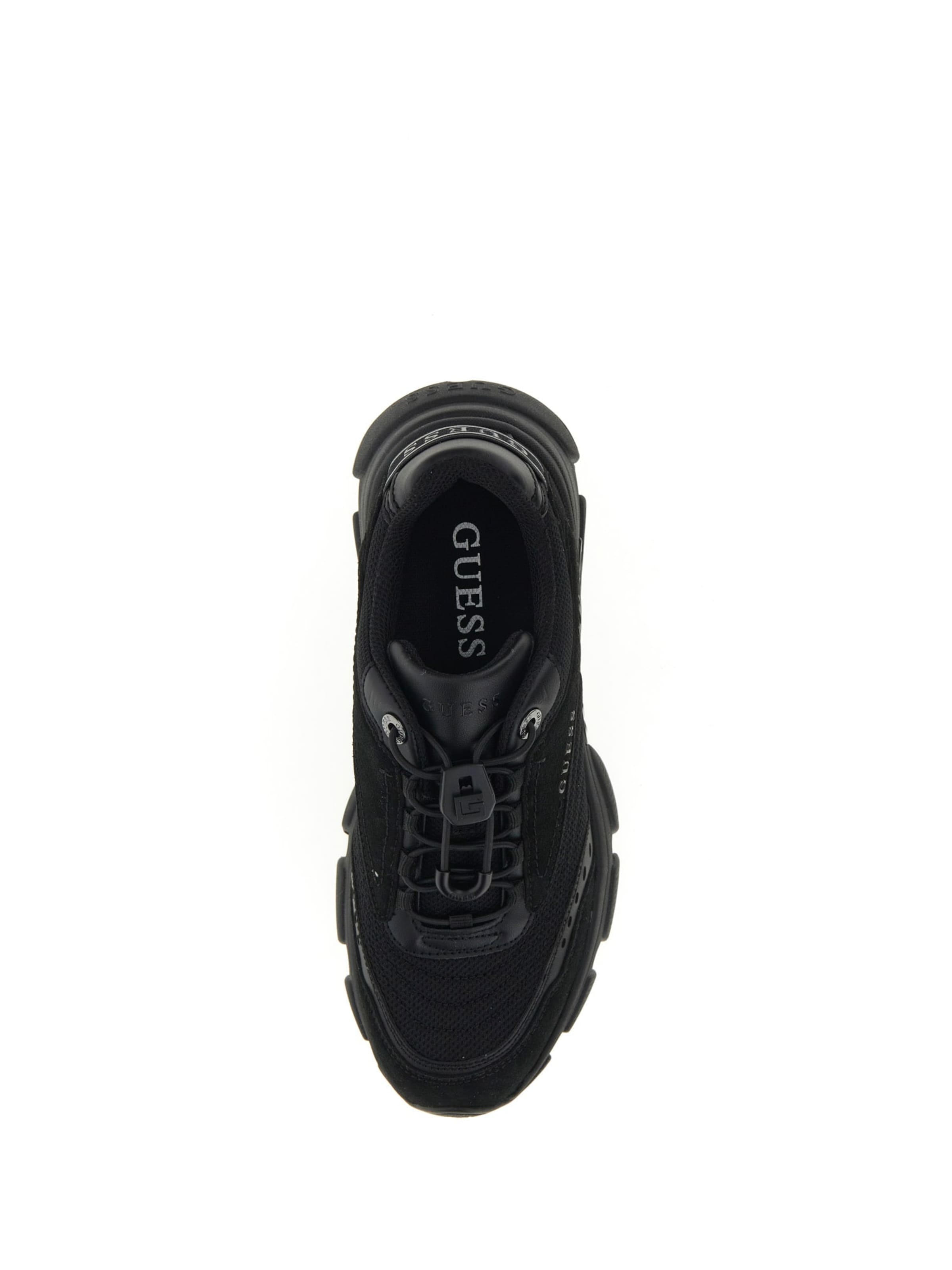 GUESS Sneakers laag 'IMERI' in Zwart