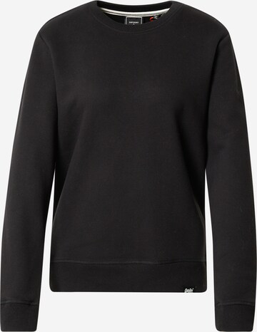 Superdry Sweatshirt i svart: forside