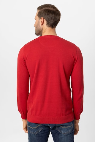 DENIM CULTURE PULLOVER ' NEROLI ' in Rot