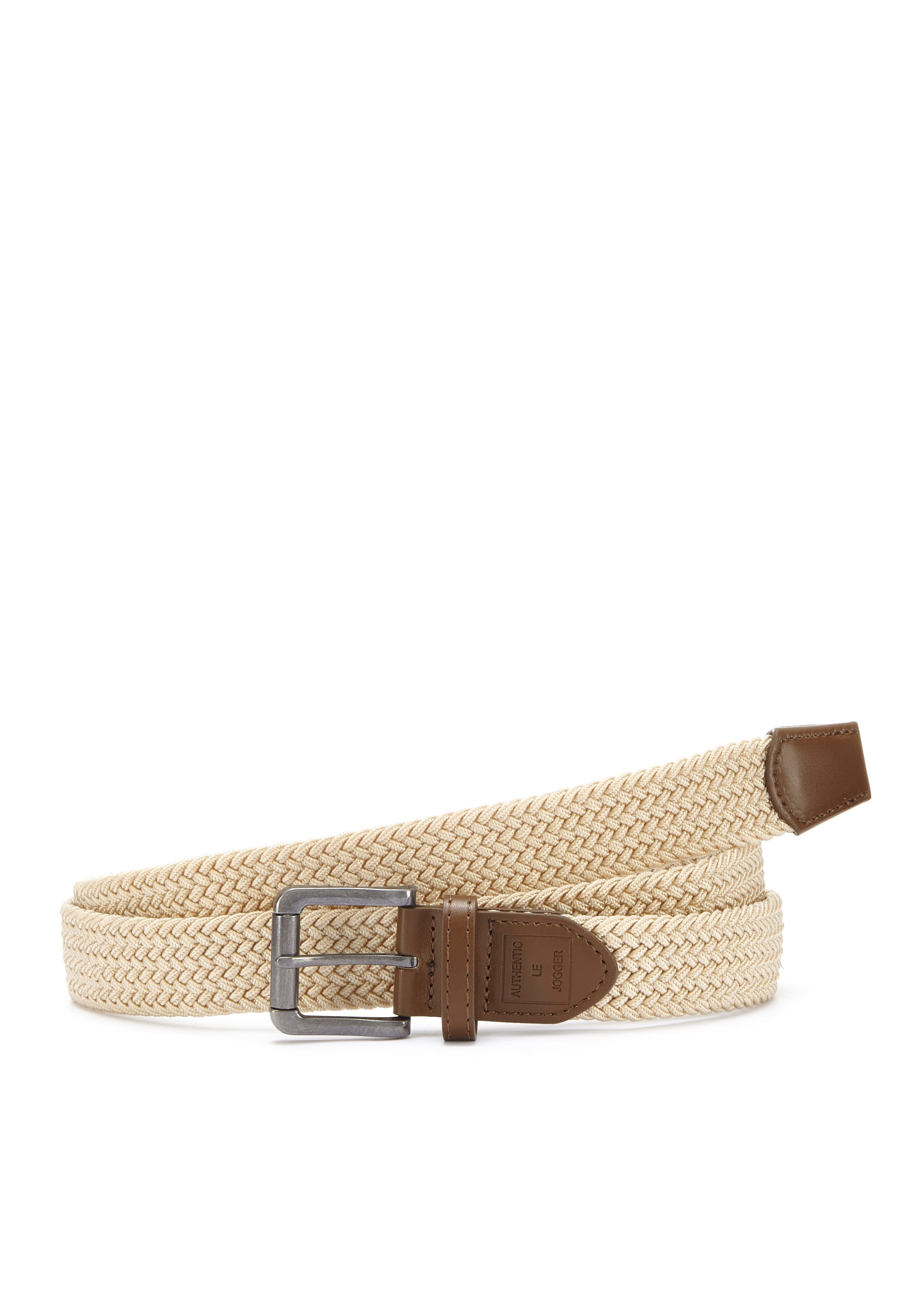 Ceinture Authentic Le Jogger en beige : devant