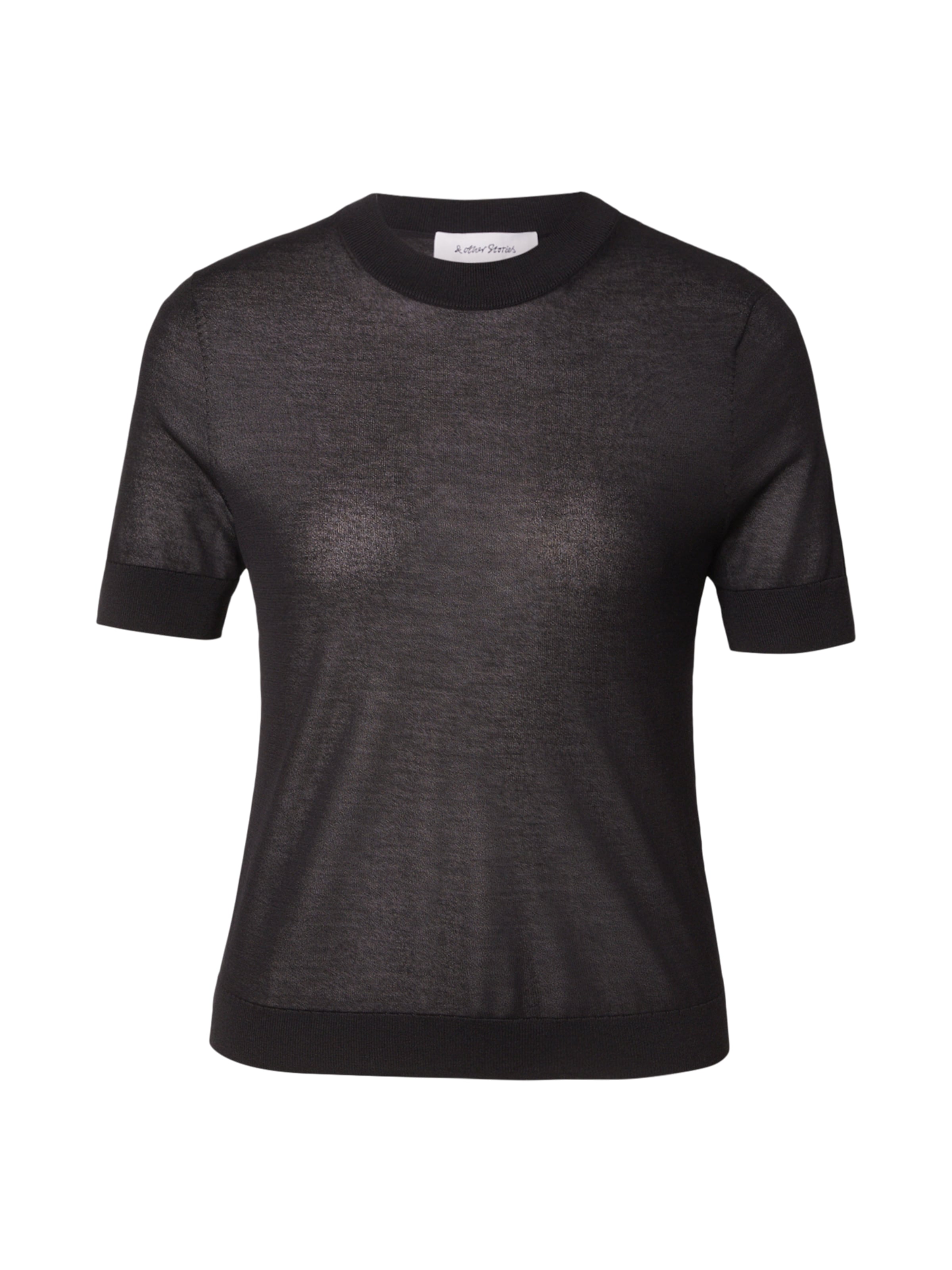 & Other Stories Svetr – černá: přední strana