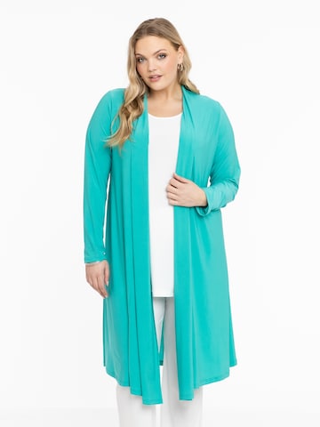 Cardigan 'Dolce' Yoek en bleu : devant