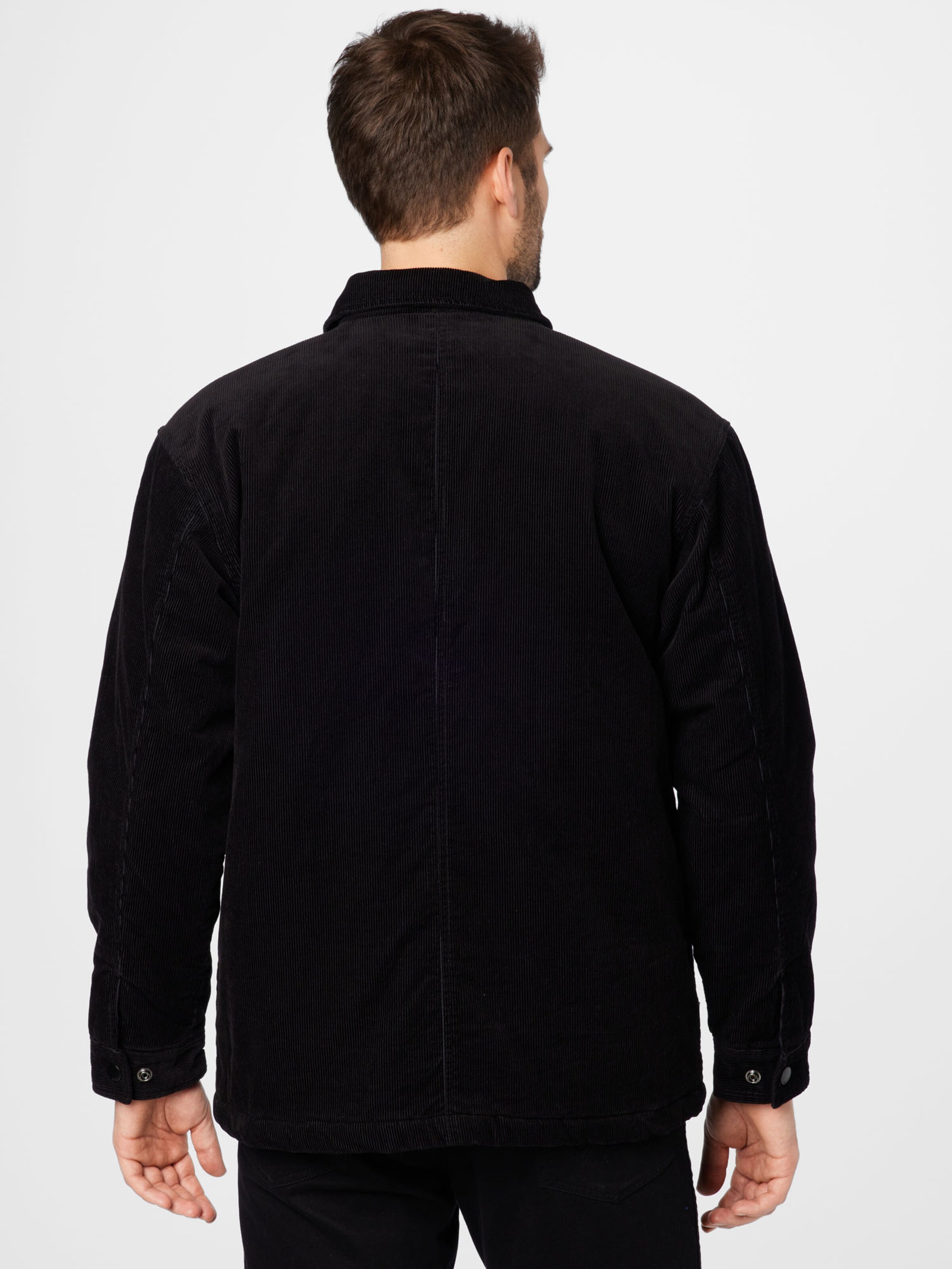 Männer Jacken Obey Jacke 'Eliot' in Schwarz - DO76318 Männer Jacken Obey Jacke 'Eliot' in Schwarz - DO76318