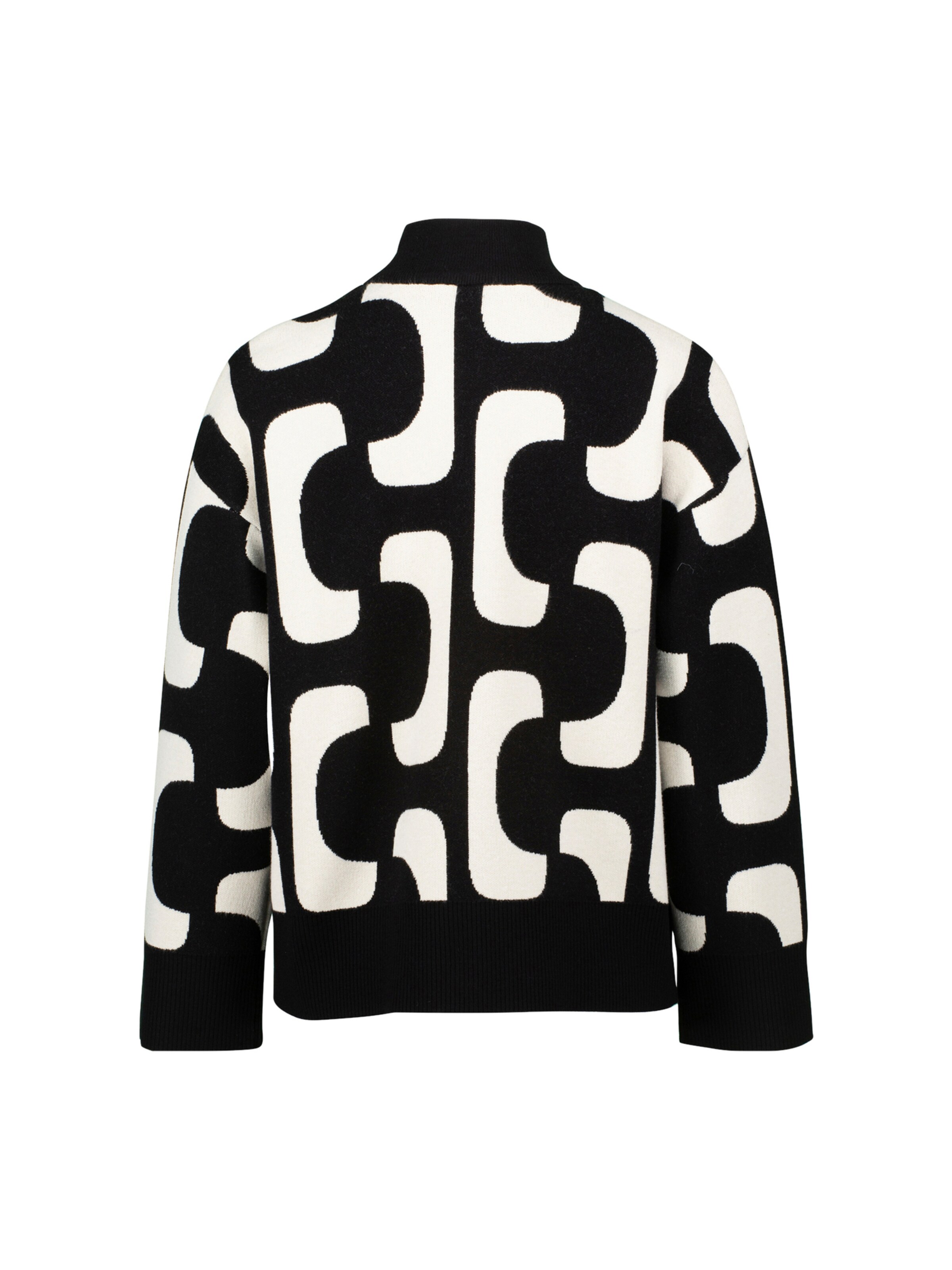 zero Pullover in Schwarz