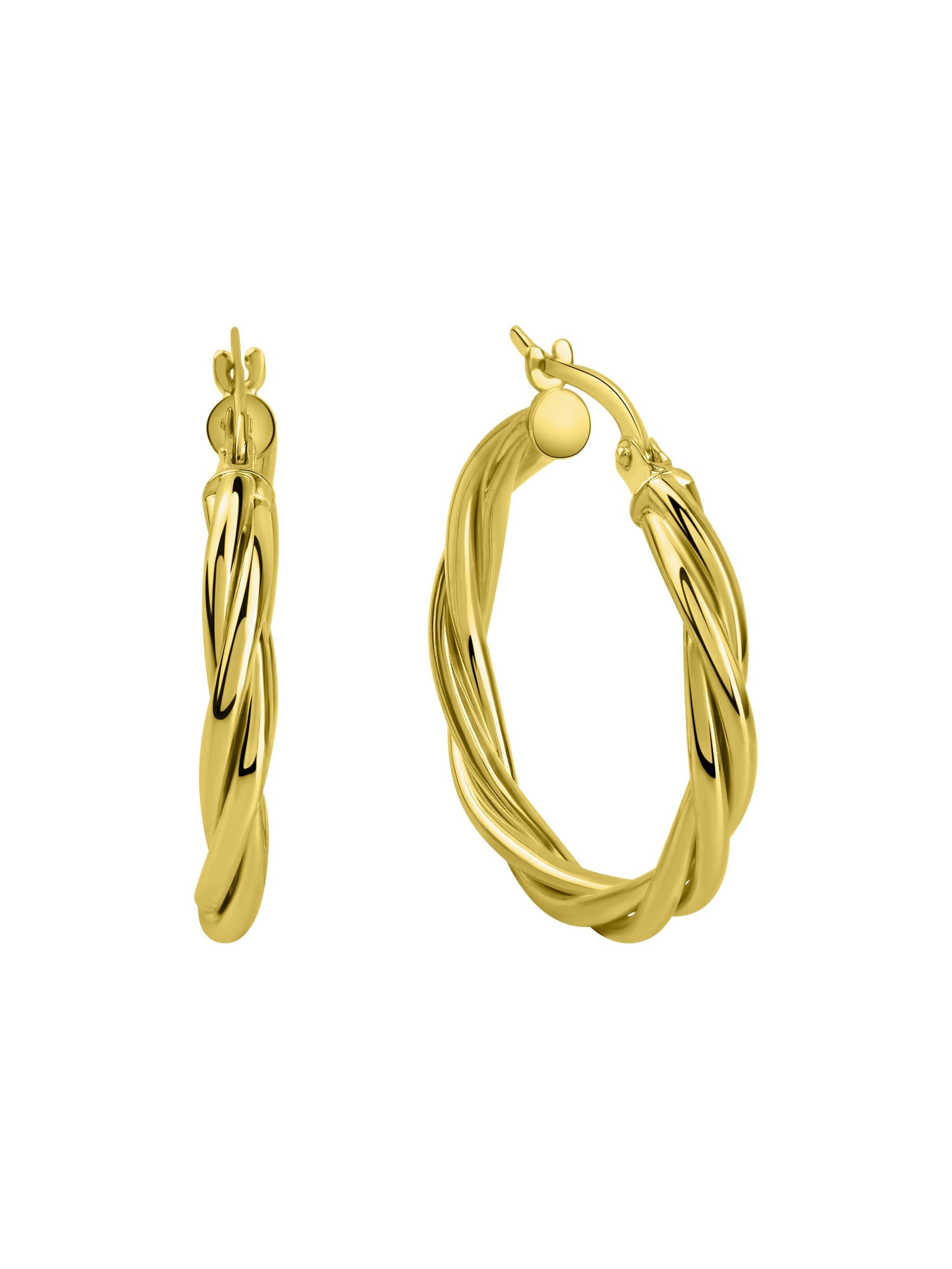 Fascination by Ellen K. Earrings in Yellow: front