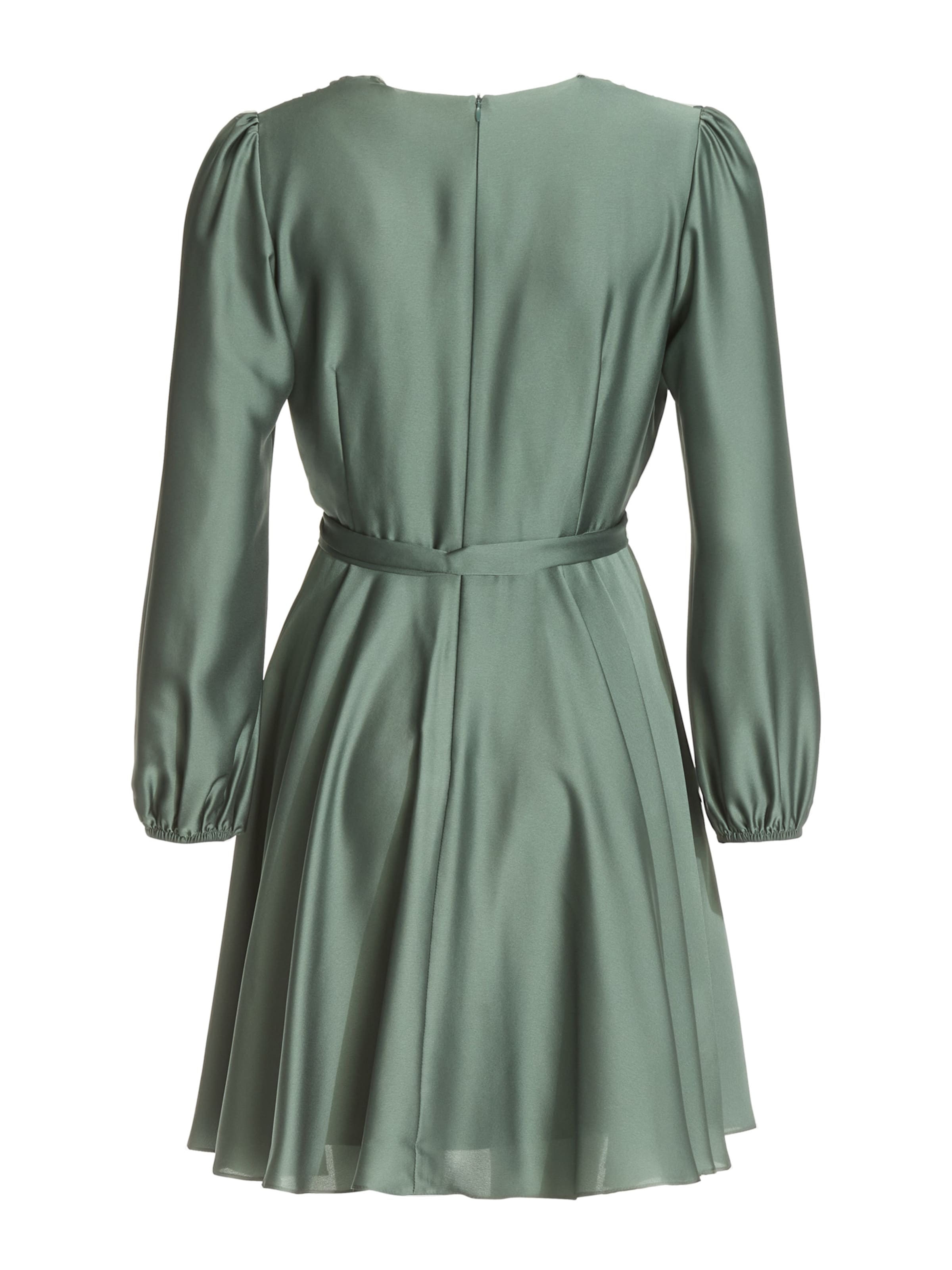 SWING Рокля за коктейл в зелено