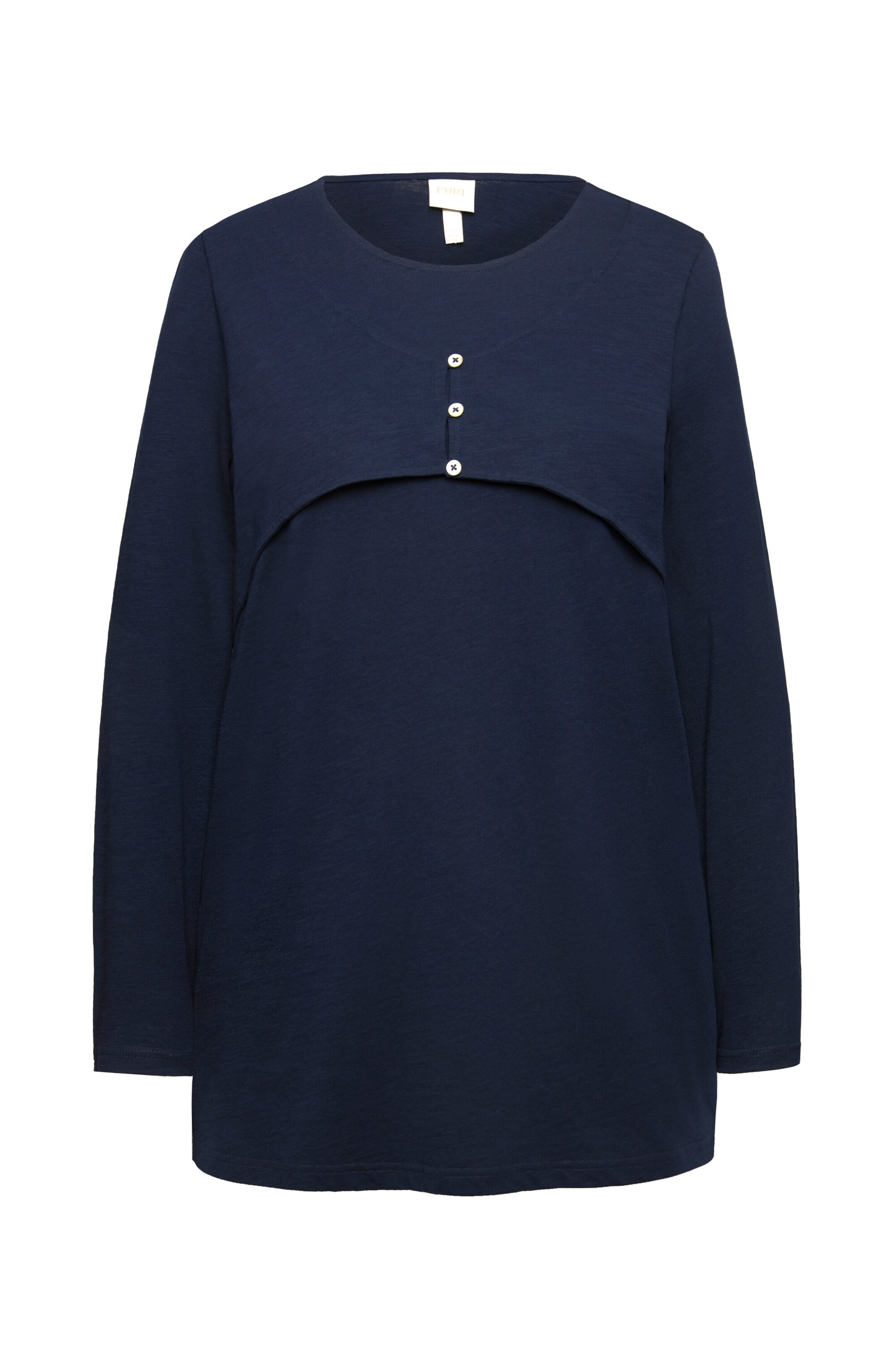 Ulla Popken Shirt in Blau: Vorderseite