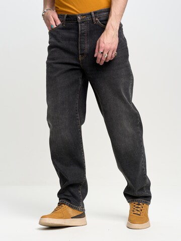 BIG STAR Loosefit Jeans 'ISAAC' in Grau: predná strana
