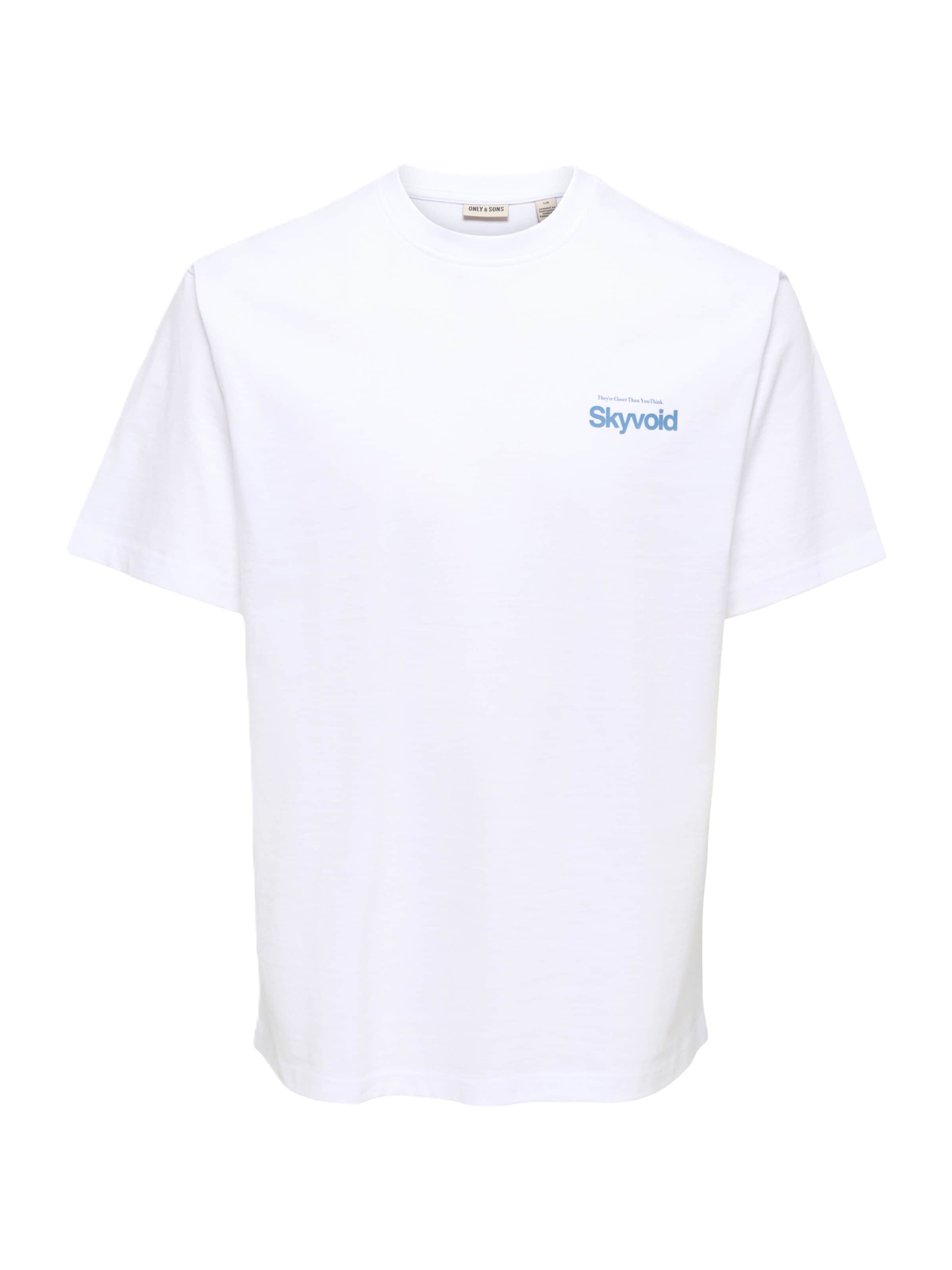 Only & Sons T-Shirt 'ONSVINCENT' en XS en bleu / vert foncé / rouge / blanc, Vue avec produit