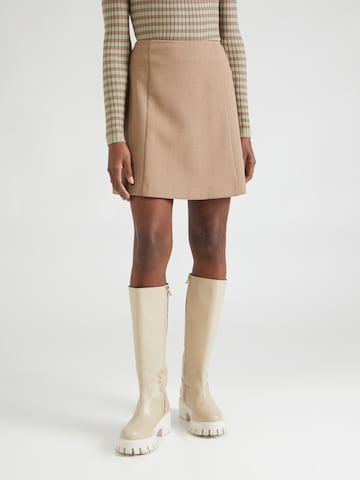 SELECTED FEMME Skirt 'Rita' in Brown: front