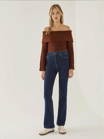 Hiccup Pullover in Braun