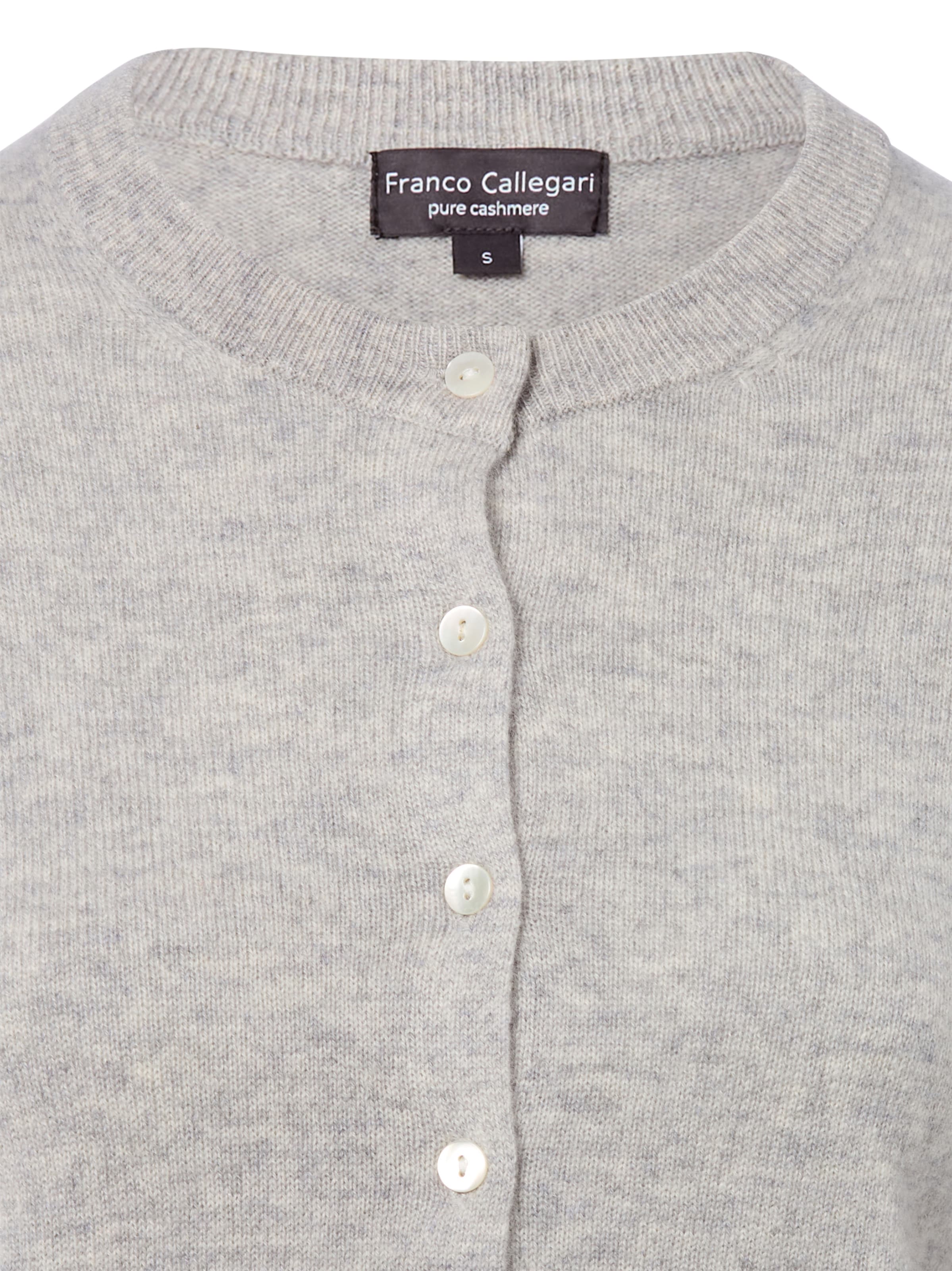 Franco Callegari Strickjacke in Grau