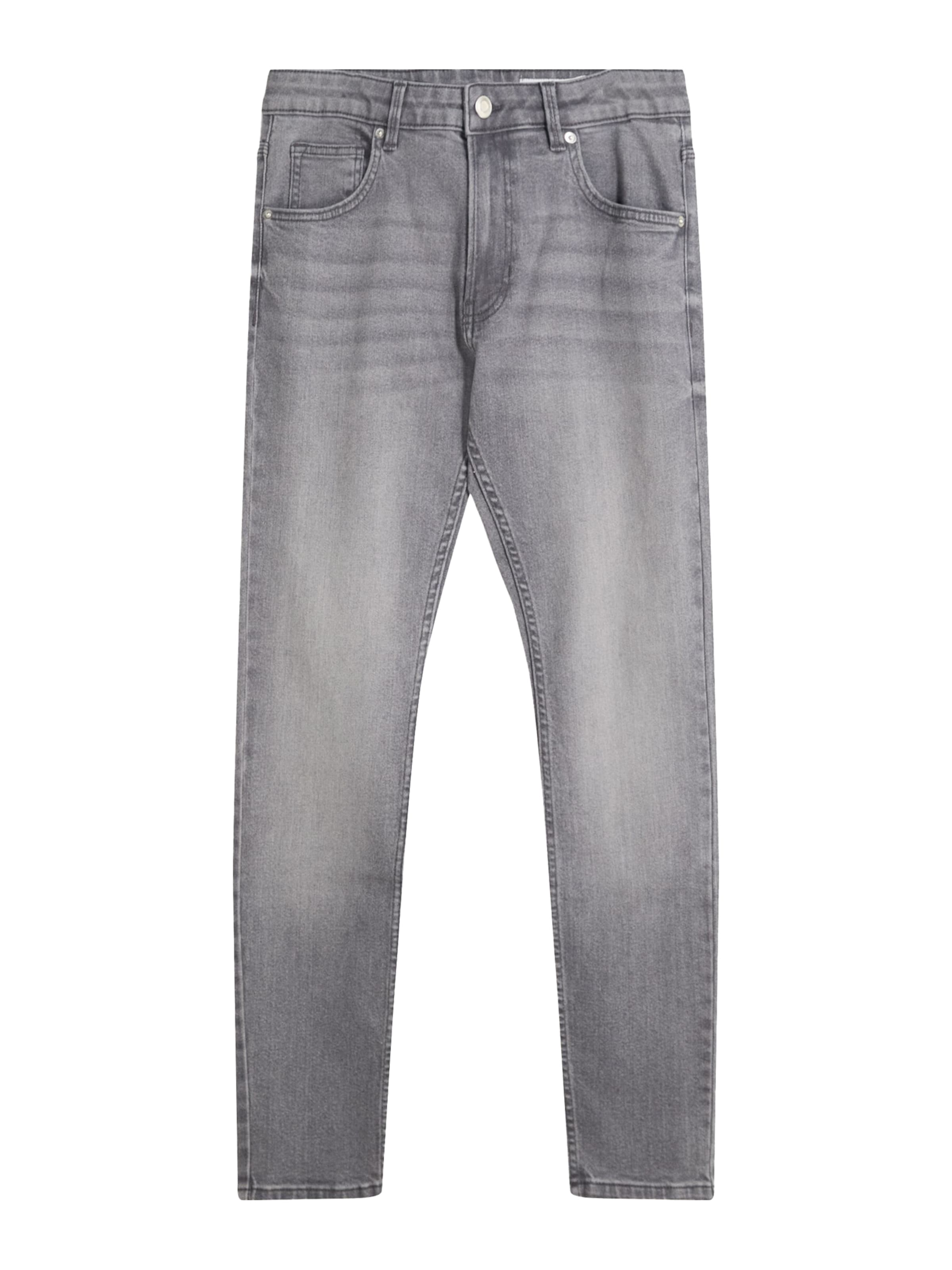 Bershka Skinny Farkut värissä harmaa: etupuoli