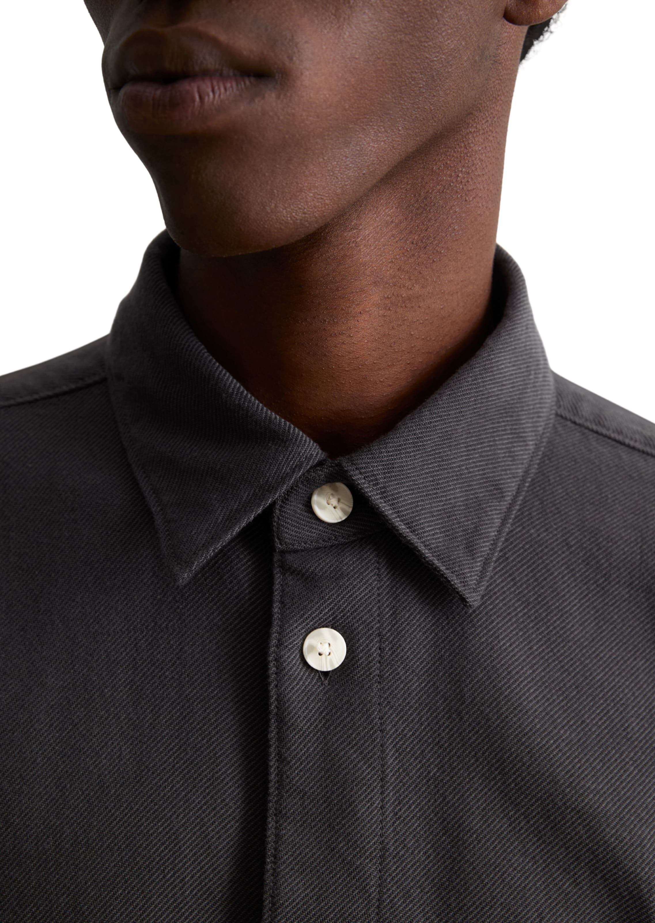 Marc O'Polo DENIM Regular fit Button Up Shirt in Black: front